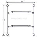 Double Layer High Quality Glass Towel Shelf